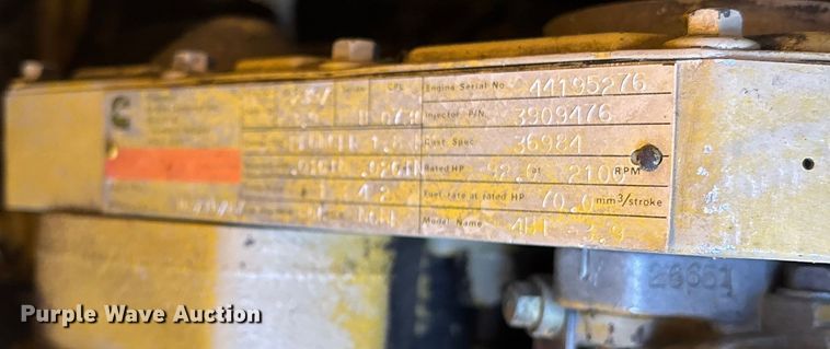 image for item DK0152 1988 Gomaco GT3300 slip form paver