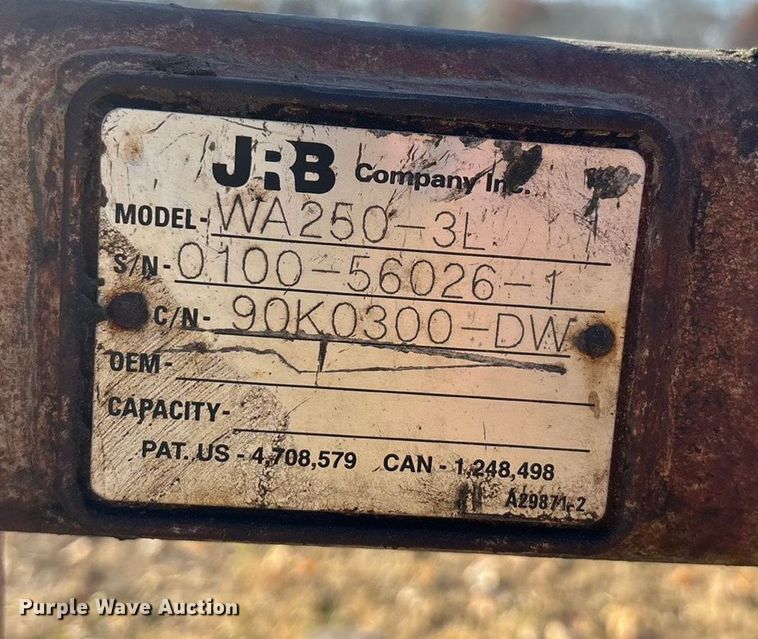 image for item DK0158 1999 Komatsu WA250-3L wheel loader