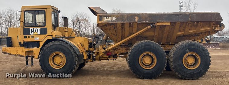 image for item DK0211 1998 Caterpillar D400 E articulated haul truck