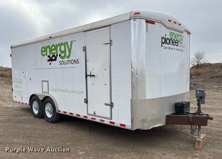 image for item DK0227 2013 Haulmark GR85X20WT4 spray foam trailer