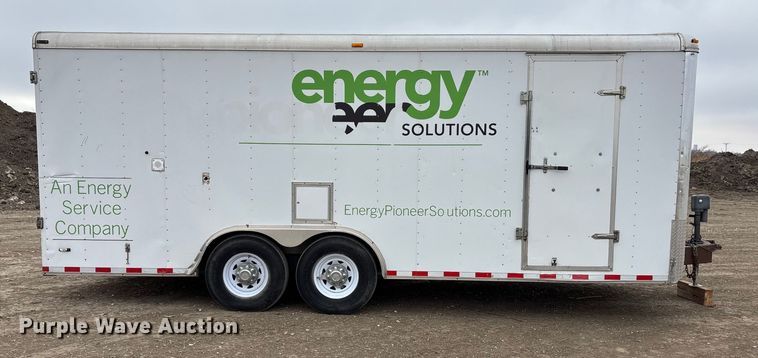 image for item DK0227 2013 Haulmark GR85X20WT4 spray foam trailer