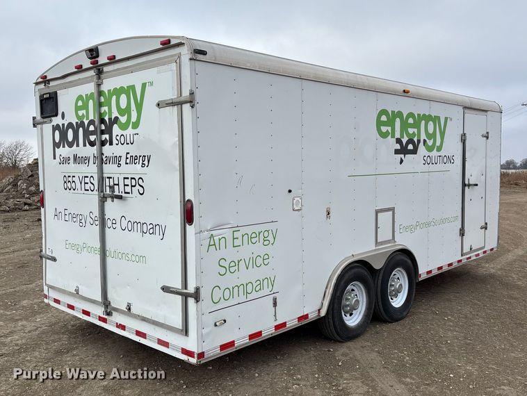 image for item DK0227 2013 Haulmark GR85X20WT4 spray foam trailer