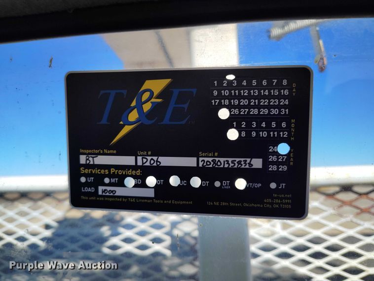 image for item DP5140 2007 Ford F750 digger derrick truck