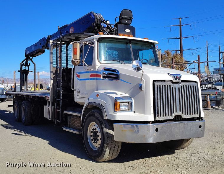 image for item DP5142 2015 Western Star 4700SB crane truck