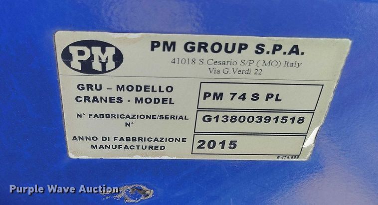 image for item DP5143 2016 Western Star 4700SB crane truck