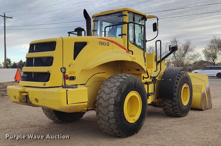 CARGADOR FRONTAL 2003 NEW HOLLAND LW190B