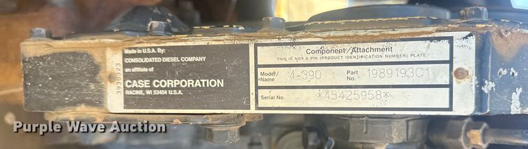image for item DQ4121 1997 Case 580L backhoe