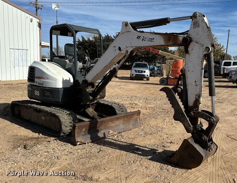 EXCAVADORA 2015 BOBCAT E45
