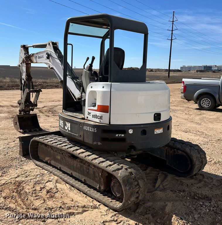 image for item DQ7724 2015 Bobcat E45 mini excavator