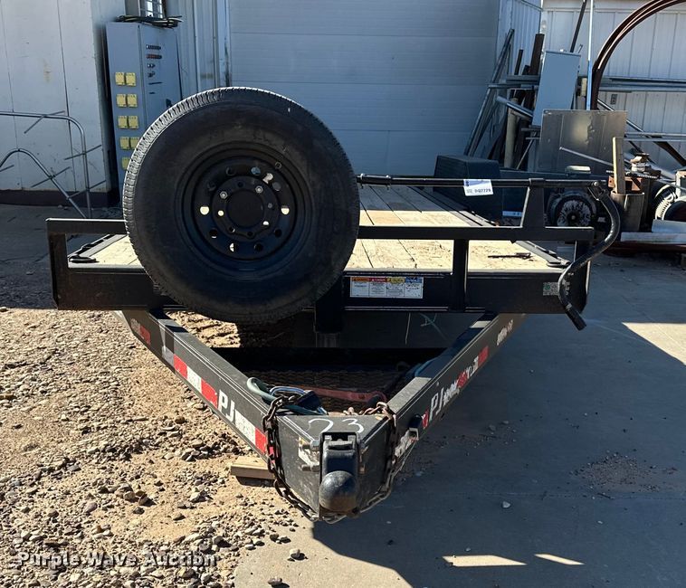 image for item DQ7729 2021 PJ tilt deck equipment trailer