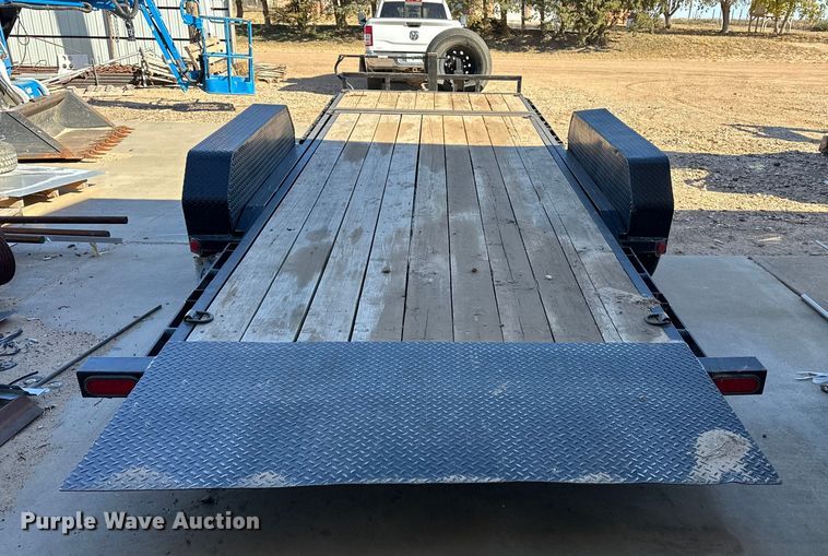 image for item DQ7729 2021 PJ tilt deck equipment trailer