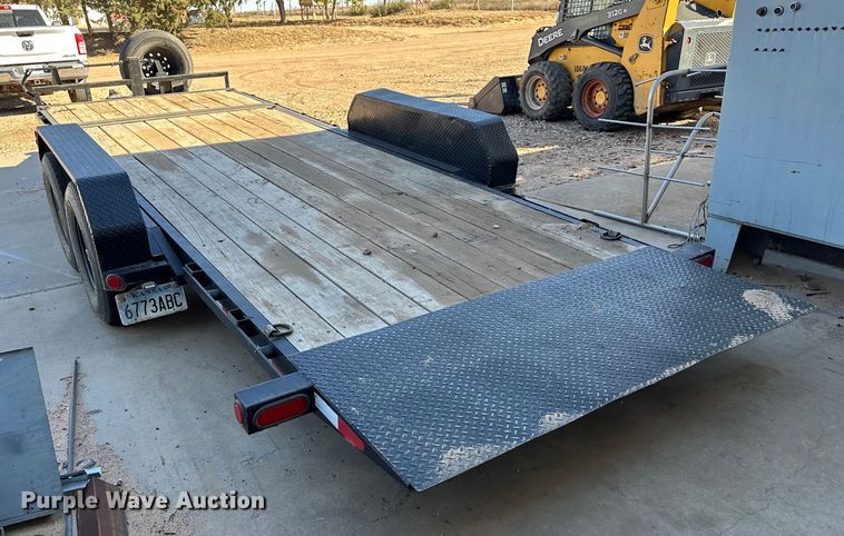 image for item DQ7729 2021 PJ tilt deck equipment trailer