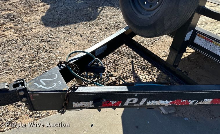 image for item DQ7729 2021 PJ tilt deck equipment trailer