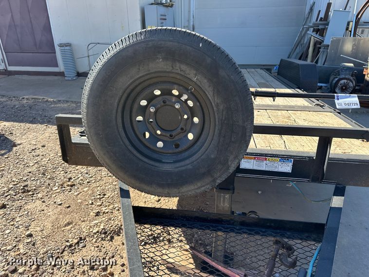 image for item DQ7729 2021 PJ tilt deck equipment trailer