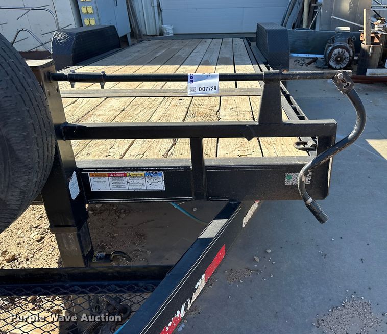 image for item DQ7729 2021 PJ tilt deck equipment trailer