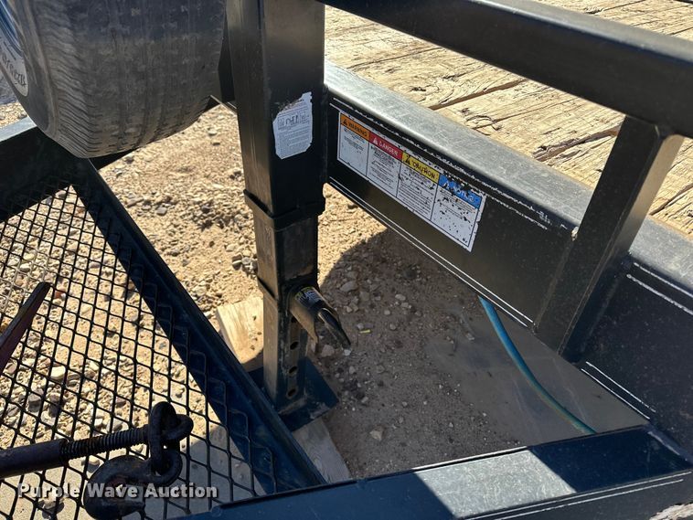 image for item DQ7729 2021 PJ tilt deck equipment trailer