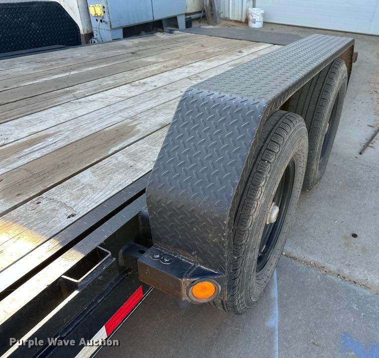 image for item DQ7729 2021 PJ tilt deck equipment trailer