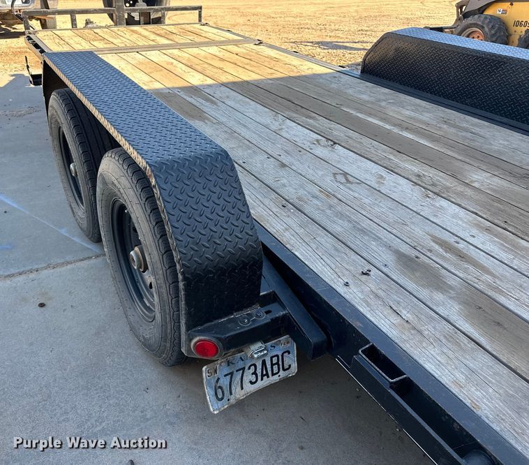 image for item DQ7729 2021 PJ tilt deck equipment trailer