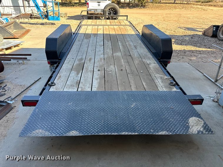 image for item DQ7729 2021 PJ tilt deck equipment trailer