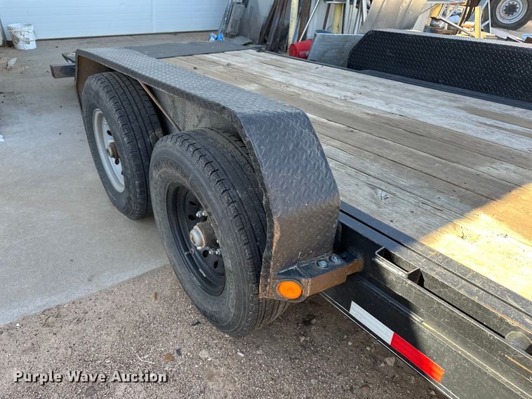 image for item DQ7729 2021 PJ tilt deck equipment trailer