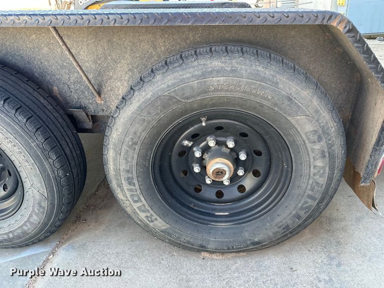 image for item DQ7729 2021 PJ tilt deck equipment trailer