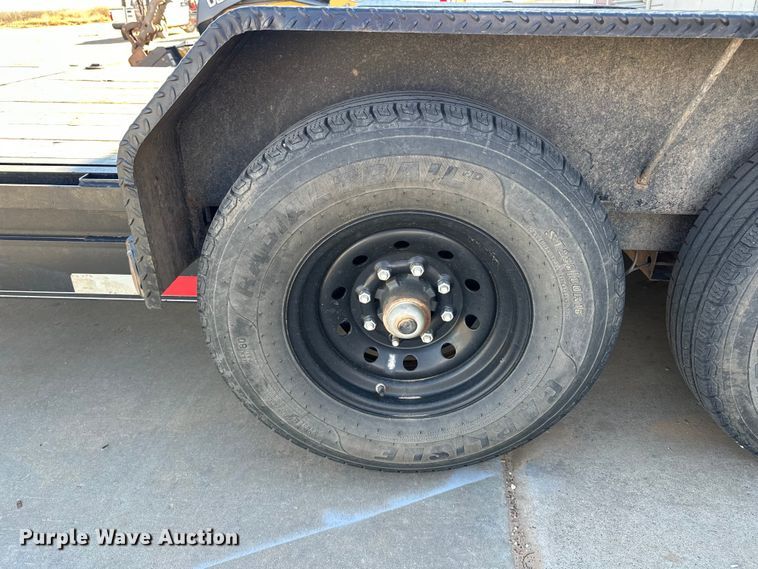 image for item DQ7729 2021 PJ tilt deck equipment trailer