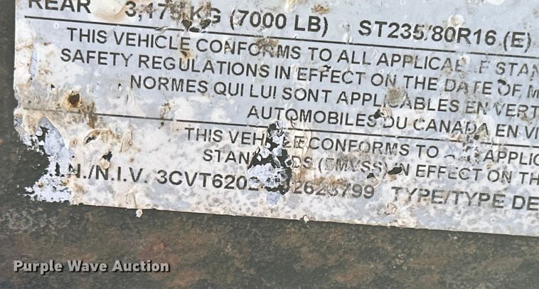 image for item DQ7729 2021 PJ tilt deck equipment trailer