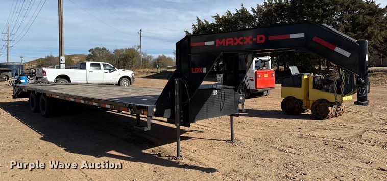 image for item DQ7733 2023 Maxey equipment trailer