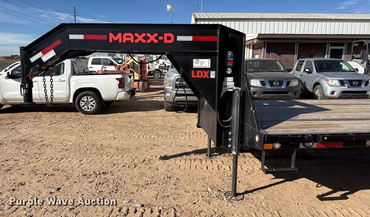 image for item DQ7733 2023 Maxey equipment trailer