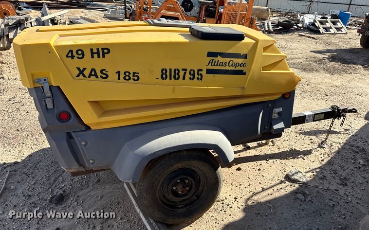 image for item DQ7738 Atlas Copco XAS185 air compressor