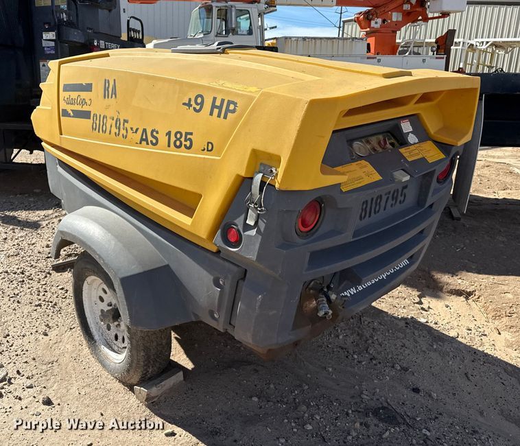 image for item DQ7738 Atlas Copco XAS185 air compressor