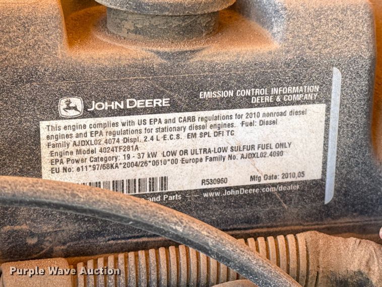 image for item DQ7738 Atlas Copco XAS185 air compressor