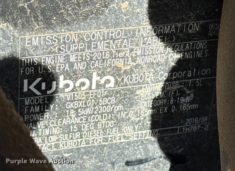 image for item DQ7740 2017 Vermeer VX30-500 vacuum excavator