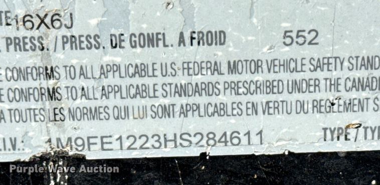 image for item DQ7740 2017 Vermeer VX30-500 vacuum excavator