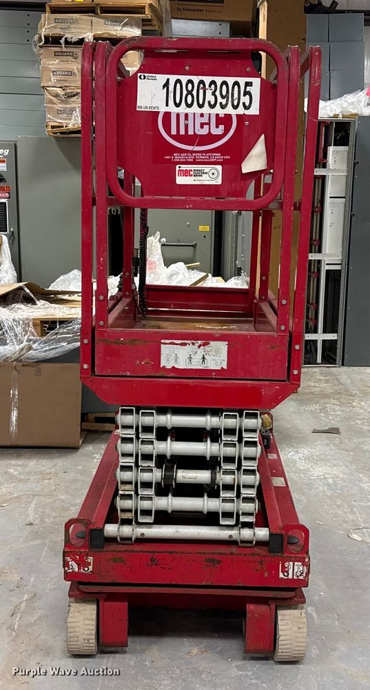 image for item DQ7741 Mec Micro 19 scissor lift