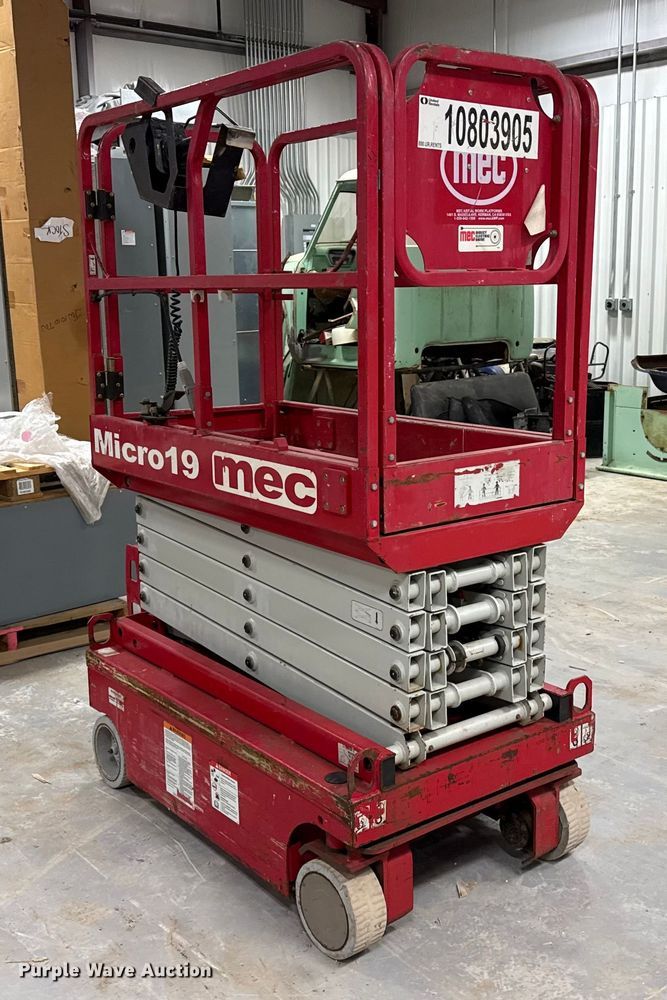 image for item DQ7741 Mec Micro 19 scissor lift