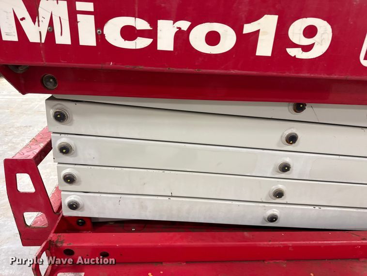 image for item DQ7741 Mec Micro 19 scissor lift