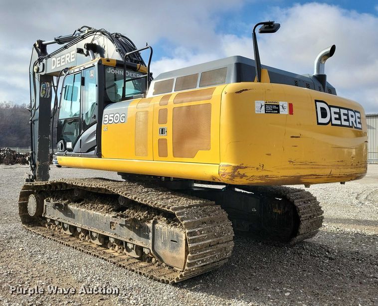 image for item DR3989 2017 John Deere 350G LC excavator