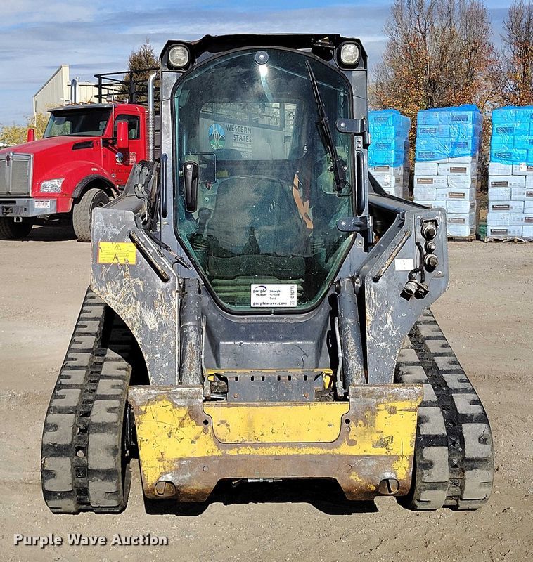 MINI CARGADOR SOBRE ORUGAS 2017 JOHN DEERE 323E