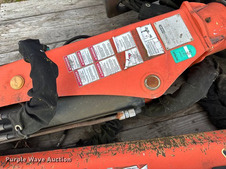 image for item DT6414 Palfinger PC3800 knuckle boom crane