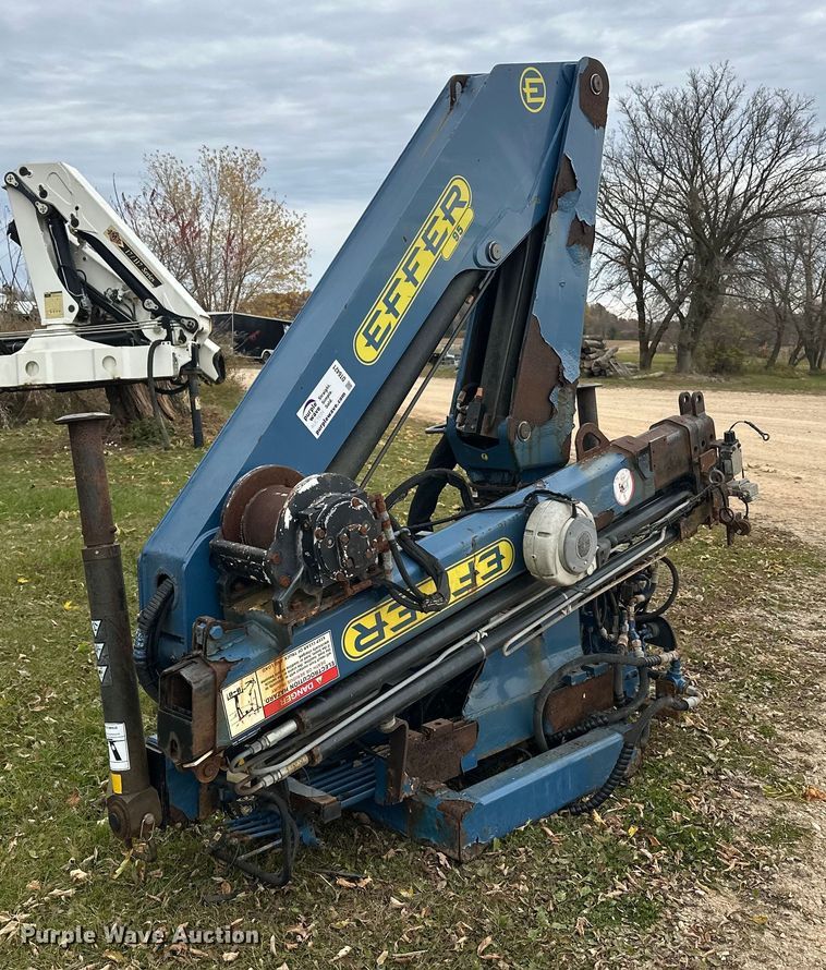 image for item DT6421 2007 Effer 95-3S knuckle boom crane