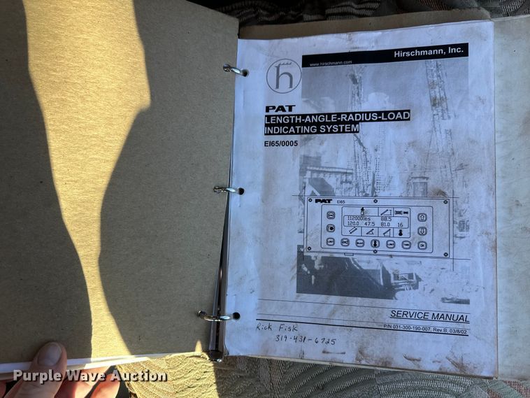 image for item DT6428 1990 Mannesmann Demag Baumaschinen AC335 crane