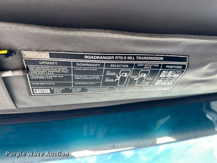 image for item DT6435 1999 Sterling L-Line truck cab and chassis