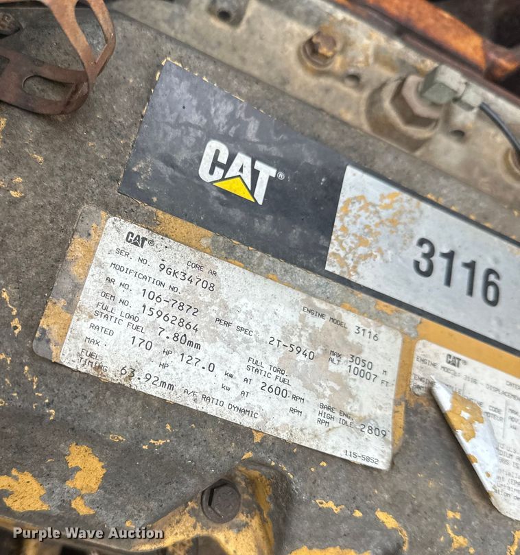 image for item DT6439 1995 Caterpillar 938F wheel loader