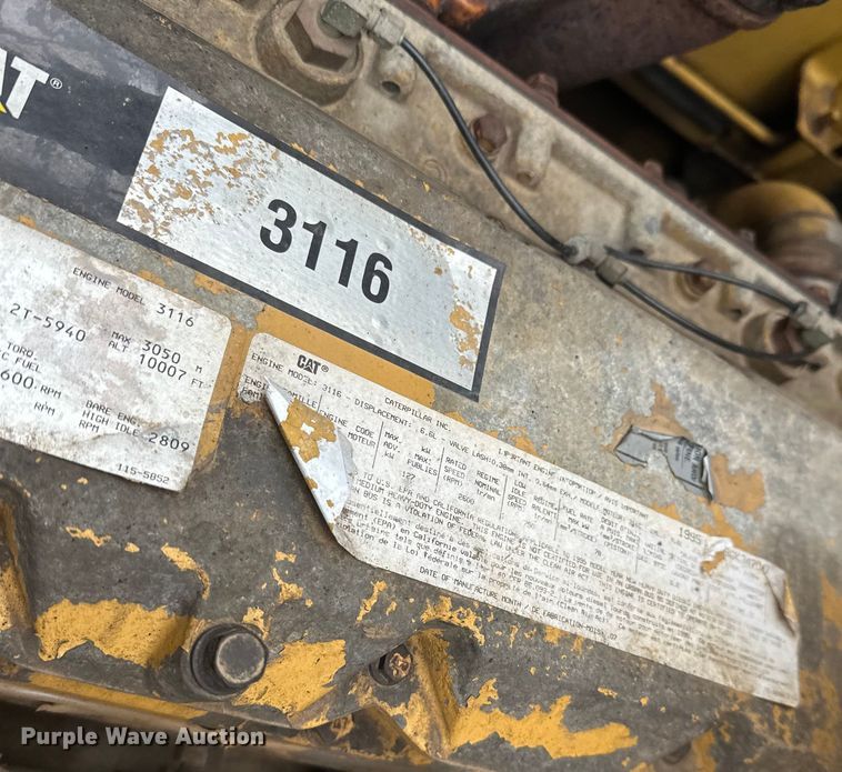 image for item DT6439 1995 Caterpillar 938F wheel loader