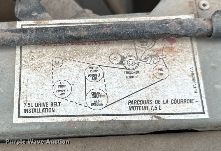 image for item DT6442 1993 Ford F450 Super Duty flatbed truck