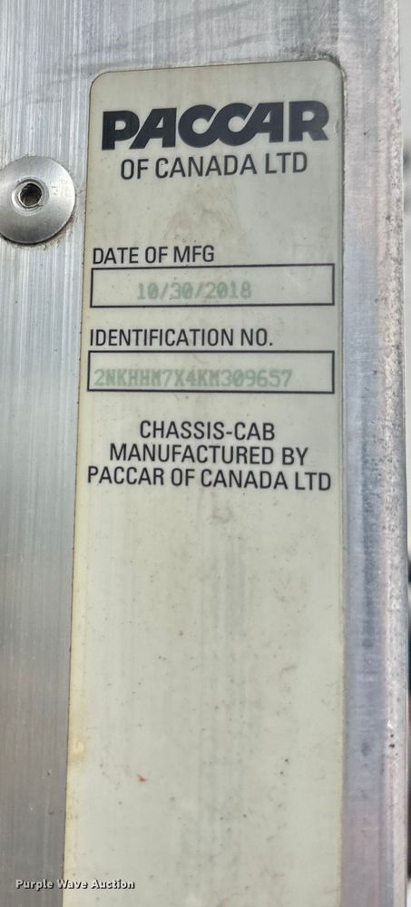 image for item DT6445 2019 Kenworth T370 utility / service truck