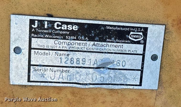 image for item DU1420 1994 Case 460 cable plow