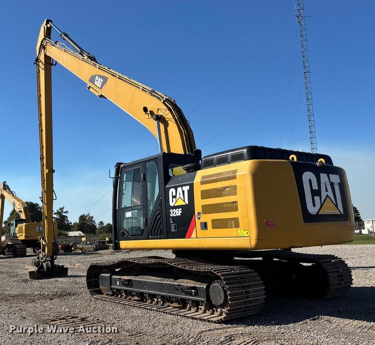 image for item DU1437 2018 Caterpillar 326F L long reach excavator