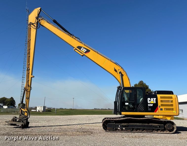 image for item DU1437 2018 Caterpillar 326F L long reach excavator